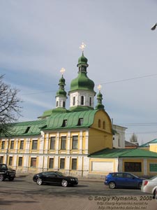 Фото Киева. Церковь Феодосия Печерского, памятник архитектуры, 1698-1702 годы.