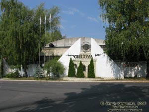Молдавия. Фото. Город Криково, комбинат игристых и марочных вин «Крикова».