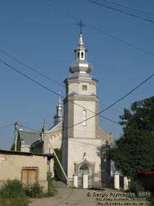 Тернопольская область, Борщёв. Фото. Костёл Святой Троицы (1763 год).