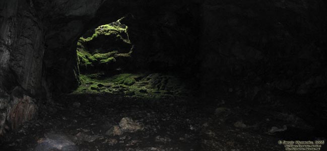 Пещера «Эмине-Баир-Хосар». Неприступный природный колодец, ведущий в Главный зал.