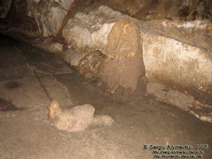 Пещера «Мраморная», Галерея сказок. «Курочка-Ряба».
