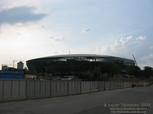 Фото Донецка. Сооружается новая футбольная арена Донецка.