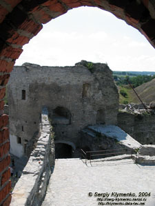 Каменец-Подольский. Фото. Старый Замок. Дневная башня и Новая (Большая) западная башня.