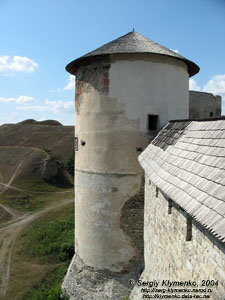 Каменец-Подольский. Фото. Старый Замок. Ляшская (Белая) башня. Вид из башни Тенчинская.