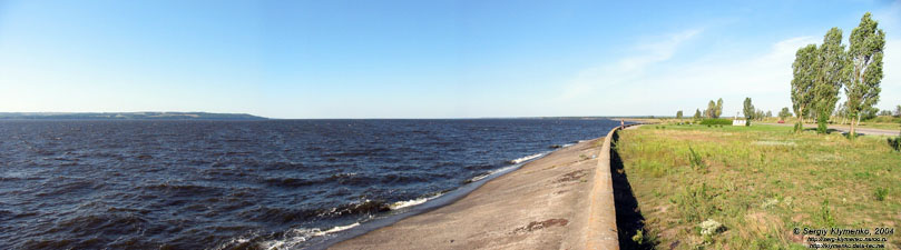 Панорама Каневского водохранилища