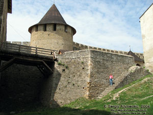 Подолье, Черновицкая область. Фото. Хотинская крепость, внутри цитадели.