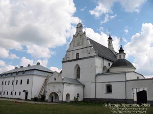 Хмельницкая область. Летичев. Фото. Костел Успения (1606-1638 годы) доминиканского монастыря.