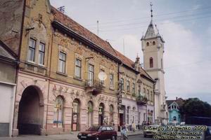 Закарпатская область. Мукачево. Фото. По улице Духновича. Реформатская церковь (1795 год)