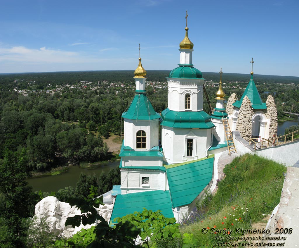 Донецкая область. Святогорский монастырь, Николаевская церковь.