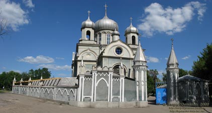 Луганская область, город Александровск. Вознесенская церковь.
