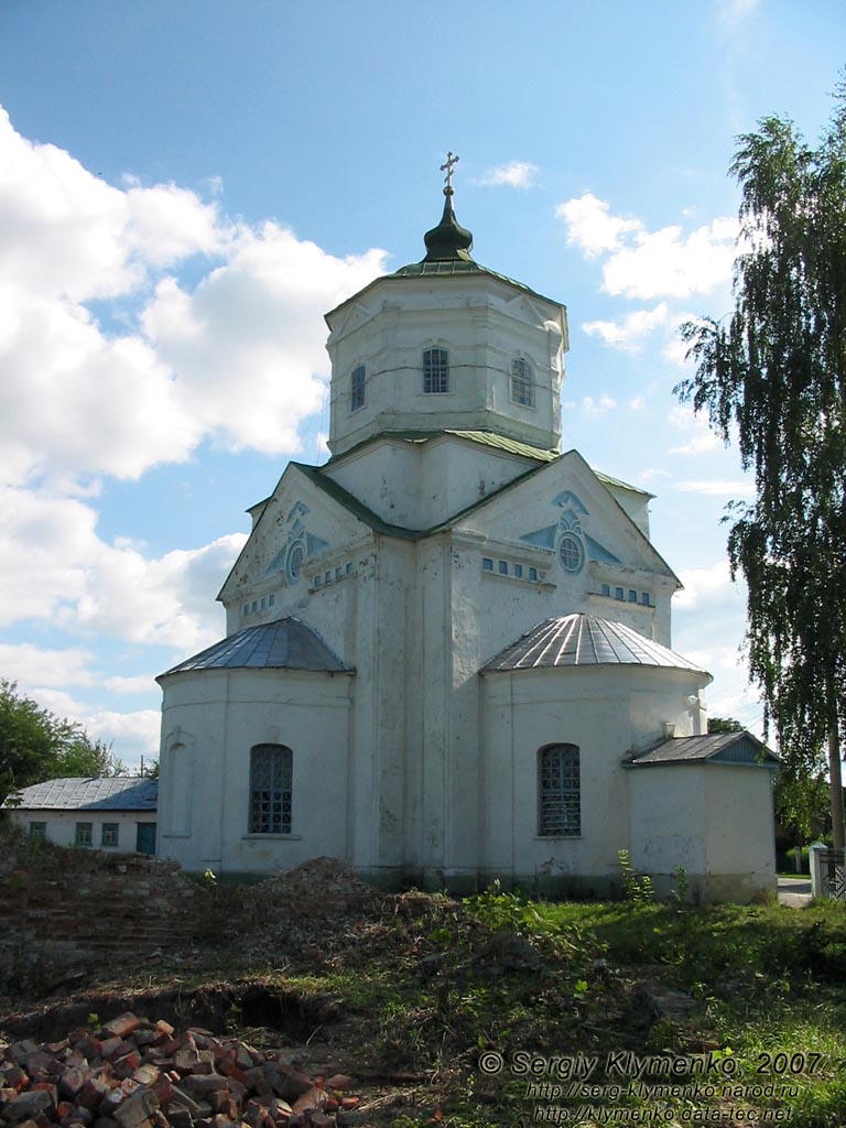 Короп, Черниговская область. Фото. Вознесенская церковь - памятник архитектуры, 1764 год.