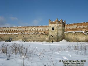 Львовская область. Старое Село. Фото. Замок в Старом Селе. Северо-западная башня. Вид изнутри замка.