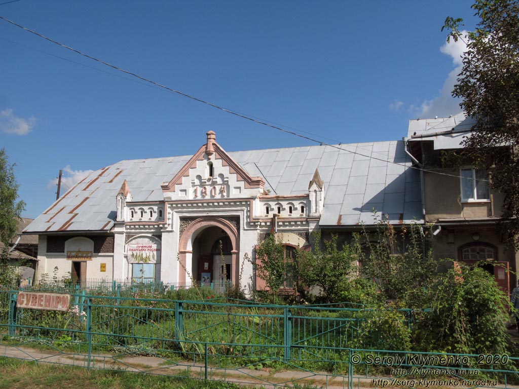 Хмельницкая область, посёлок Антонины. Фото. Бывший «Базар» с отелем (1904 год).