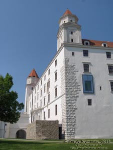 Фото Братиславы (Словакия). Братиславский град (Bratislavsky hrad).