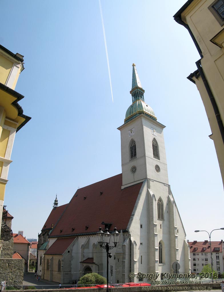 Фото Братиславы (Словакия). Собор Святого Мартина (Katedrala sv. Martina).