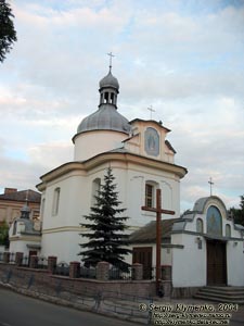 Подолье, Тернопольская область. Бучач. Фото. Церковь Св. Покровы - Покровская церковь, 1764 год.