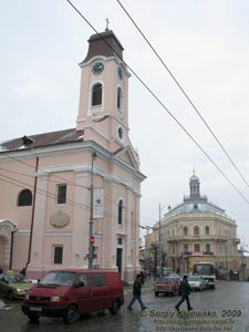 Черновцы. Костел Воздвиженья Святого Креста, 1787-1814 годы.