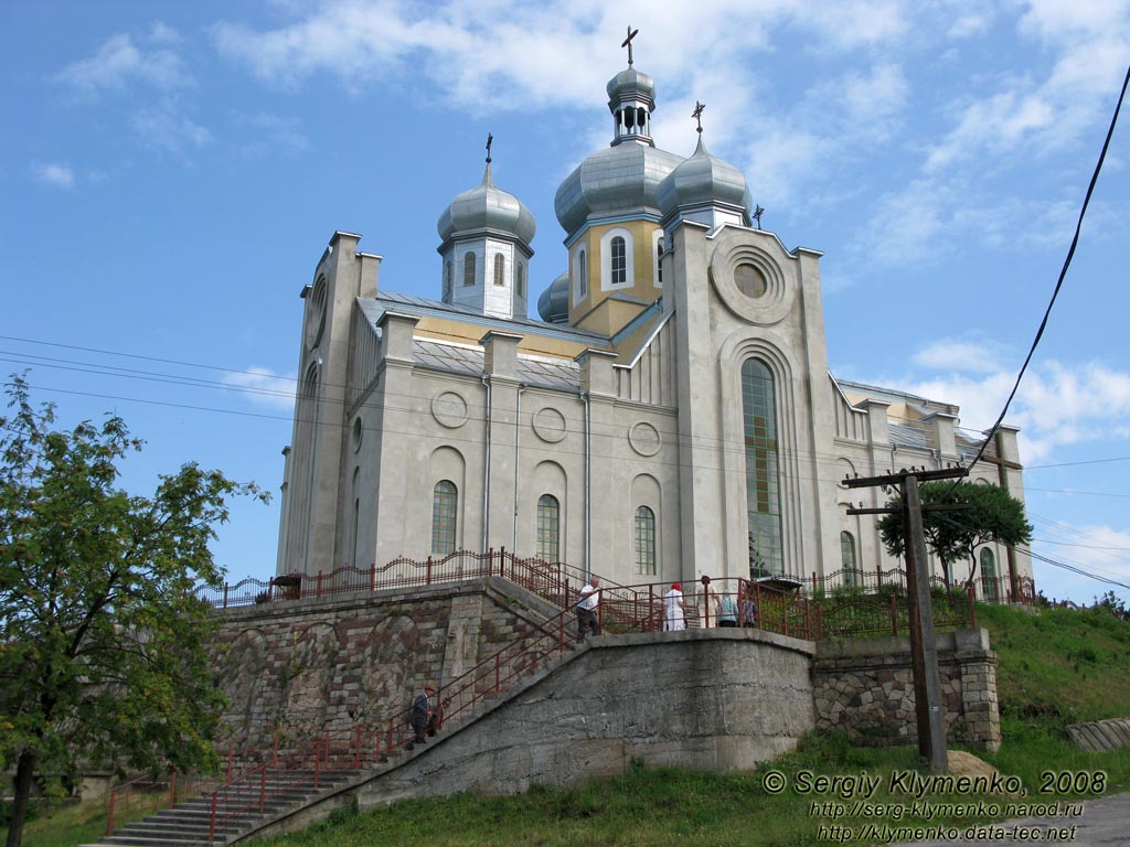 Коропец, Тернопольская область. Фото. Церковь св. Николая (2002 год).