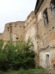 Ровенщина. Клевань. Фото. Юго-западный бастион замка Чарторыйских, вид изнутри.