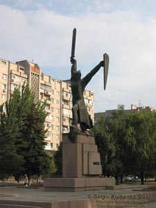 Николаев. Фото. Памятник в честь работников милиции Николаевщины.