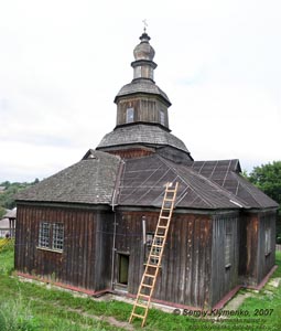 Новгород-Северский. Фото. Николаевская церковь, памятник архитектуры 1720 года. Внешний вид.
