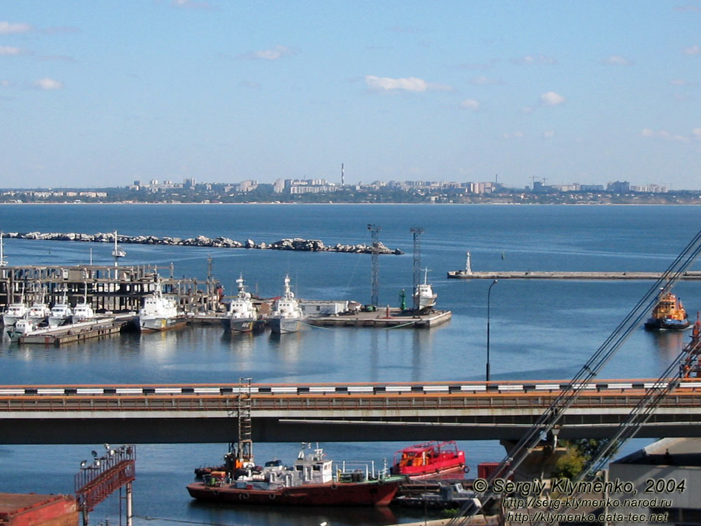 Одесса. Фото. Вид на Одесский Морской порт.