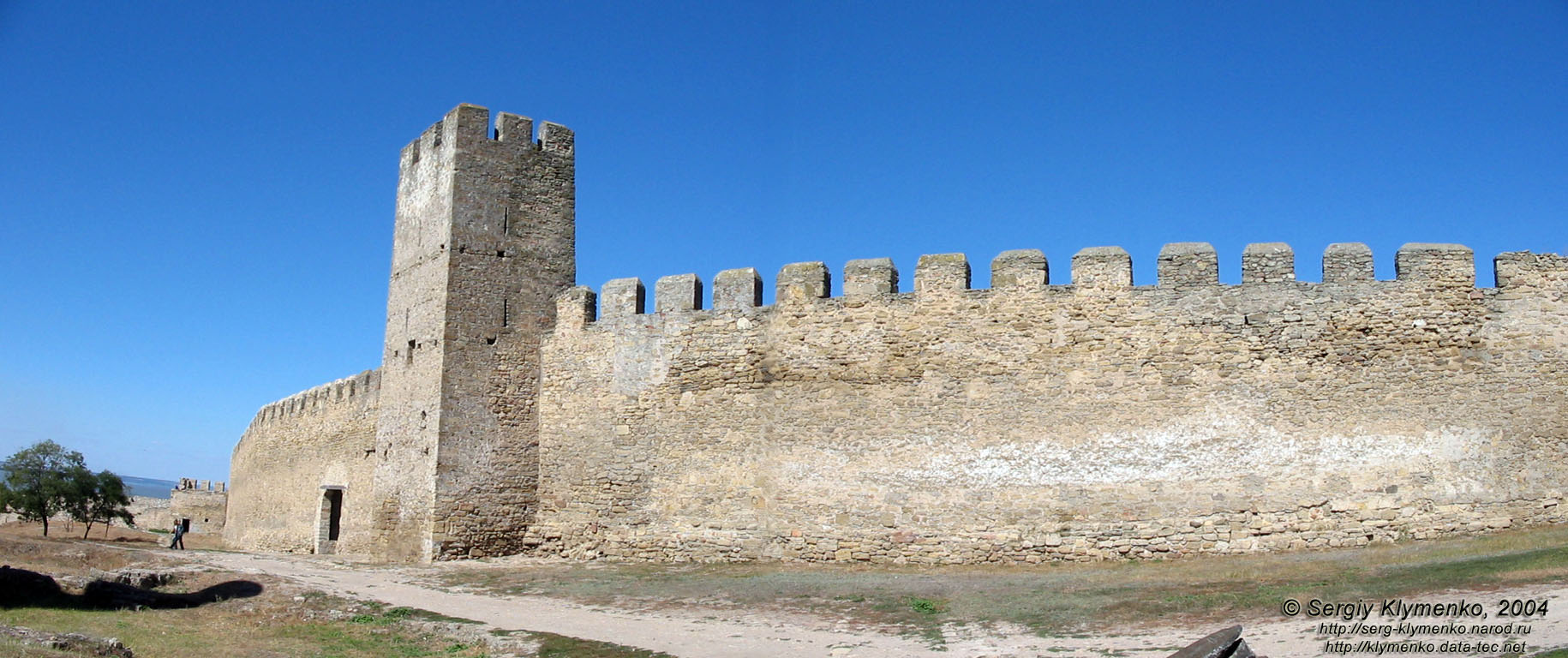 Белгород-Днестровская крепость, стены "Гарнизонного" двора.