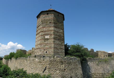 Белгород-Днестровская крепость, башня "Овидия" ("Девичья").