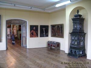 Львовская область. Олеско. Фото. Музейная экспозиция комплекса «Олеский замок».
