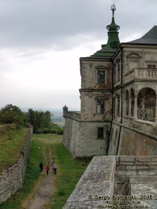 Львовская область. Подгорцы. Фото. Подгорецкий замок. Западный фасад замка, вид с юго-западного бастиона.