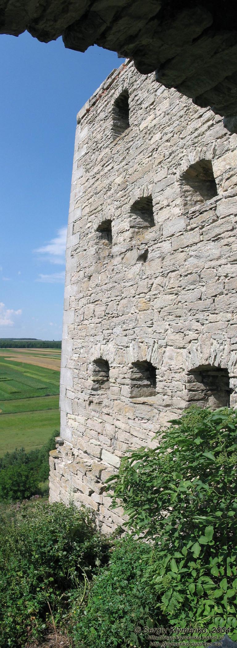 Поділля, Хмельницька область. Сатанів, замок, башта XVI ст.