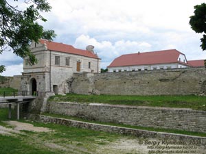 Збараж. Замок 1626-1631 гг. Внешние стены.