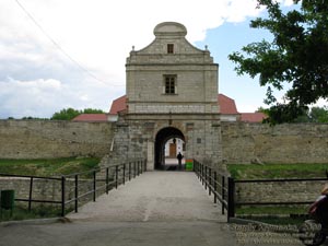 Збараж. Замок 1626-1631 гг. Главные ворота.